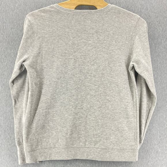 NFL Team Apparel Bling Sweatshirt V-Neck Gray Women 2X Foootball New York Giants - Picture 3 of 7